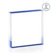 Laval VividPrint™ Double Sided Award - Blue | https://www.bestnamebadges.com