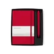 Moleskine® Medium Notebook and GO Pen Gift Set | https://www.bestnamebadges.com