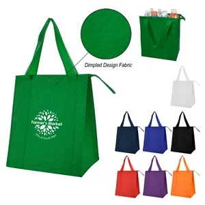 Dimples Non-Woven Cooler Tote Bag