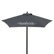 7' Steel Market Umbrella Kit (1 Imprint) | https://www.bestnamebadges.com