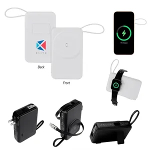 10,000 mAh 5-In-1 Universal Charger & Power Bank 2.0