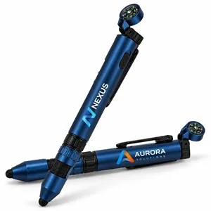 Custom Multi Functional Tool Pen ( 5.875'' x 0.5'' )