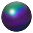 Metallic Rainbow Lip Moisturizer Ball | https://www.bestnamebadges.com