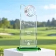 Ashfield Golf Award - Green | https://www.bestnamebadges.com