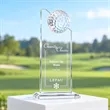Ashfield Golf Award - Clear | https://www.bestnamebadges.com