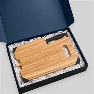 Charcuterie Set - Bamboo Swivel Board w/ Gift Box