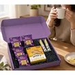Custom Gift Set - 11 oz Mug, Biscotti & Coffee Sampler | https://www.bestnamebadges.com