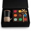 Coffee Gift Set - 16 oz Tahoe Mug & 9-Blend Sampler | https://www.bestnamebadges.com