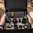 Custom Travel Gift Set - ZAGG Desktop Essentials Tech Kit | https://www.bestnamebadges.com