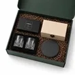 Whiskey Gift Set - Rocks Glasses, Slate Coasters & Wood Box  | https://www.bestnamebadges.com