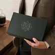 Whiskey Gift Set - Rocks Glasses, Slate Coasters & Wood Box  | https://www.bestnamebadges.com
