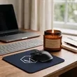 Work From Home Gift Set - Quarter-Zip, Mousepad & Candle | https://www.bestnamebadges.com
