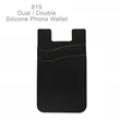 Phone Wallet - Dual Pocket Silicone | https://www.bestnamebadges.com