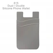 Phone Wallet - Dual Pocket Silicone | https://www.bestnamebadges.com