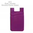 Phone Wallet - Dual Pocket Silicone | https://www.bestnamebadges.com