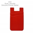 Phone Wallet - Dual Pocket Silicone | https://www.bestnamebadges.com