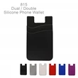 Phone Wallet - Dual Pocket Silicone | https://www.bestnamebadges.com