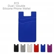 Phone Wallet - Dual Pocket Silicone | https://www.bestnamebadges.com