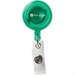 Round Secure-A-Badge Reel with Alligator Clip | https://www.bestnamebadges.com