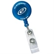 Round Secure-A-Badge Reel with Alligator Clip | https://www.bestnamebadges.com