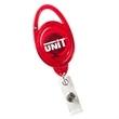 Clip-On Retractable Badge Holder Reel | https://www.bestnamebadges.com