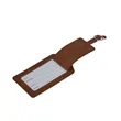 Hawthorne Recycled PU Luggage Tag | https://www.bestnamebadges.com