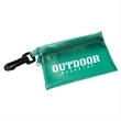 Mini First Aid Kit with Carabiner | https://www.bestnamebadges.com