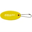 Oval Floating Key Tag | https://www.bestnamebadges.com