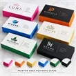 Painted Edge Business Cards | https://www.bestnamebadges.com