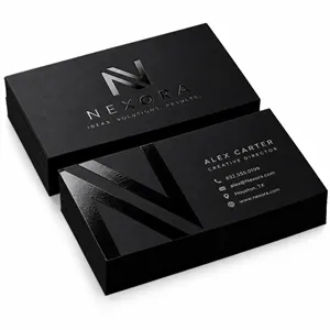 Embossed Gloss Business Cards