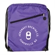 Prevail Drawstring Sports Backpack | https://www.bestnamebadges.com