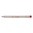 Hex Golf Pencil with Eraser | https://www.bestnamebadges.com