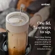 Ember Cold Tumbler 16oz | https://www.bestnamebadges.com