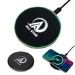 15W Wireless Charging Pad With LED Logo Display | https://www.bestnamebadges.com