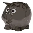 Mini Plastic Piggy Bank | https://www.bestnamebadges.com