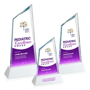 Sandown VividPrint™ Award on Newhaven Base - White