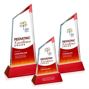 Sandown VividPrint™ Award on Newhaven Base - Red