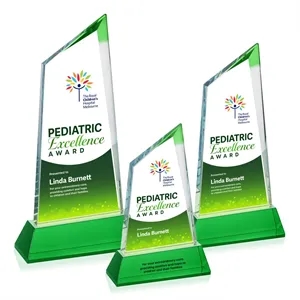 Sandown VividPrint™ Award on Newhaven Base - Green
