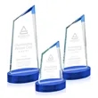 Sandown Award on Alberton Base - Blue | https://www.bestnamebadges.com
