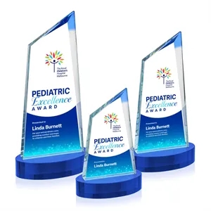 Sandown VividPrint™ Award on Alberton Base - Blue