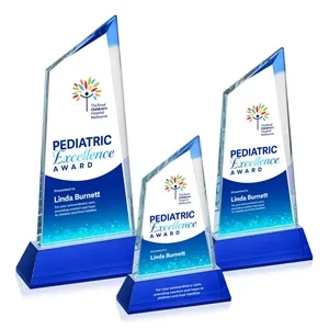 Sandown VividPrint™ Award on Newhaven Base - Blue