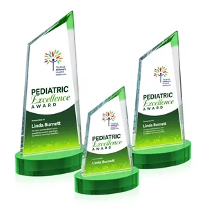 Sandown VividPrint™ Award on Alberton Base - Green