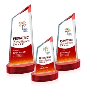 Sandown VividPrint™ Award on Alberton Base - Red