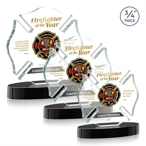 Maltese Cross VividPrint™ Award on Alberton - Black