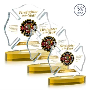 Maltese Cross VividPrint™ Award on Alberton - Gold