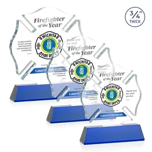 Maltese Cross VividPrint™ Award on Newhaven - Blue