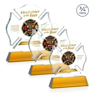 Maltese Cross VividPrint™ Award on Newhaven - Amber