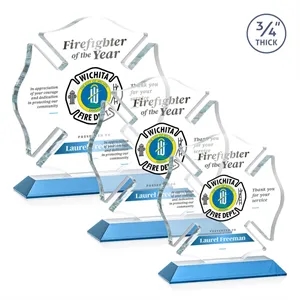 Maltese Cross VividPrint™ Award - Sky Blue