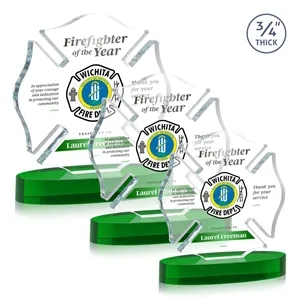 Maltese Cross VividPrint™ Award on Alberton - Green