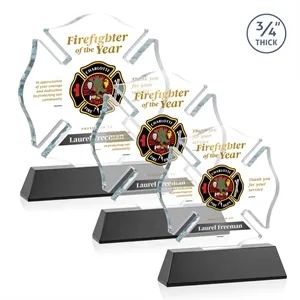 Maltese Cross VividPrint™ Award on Newhaven - Black